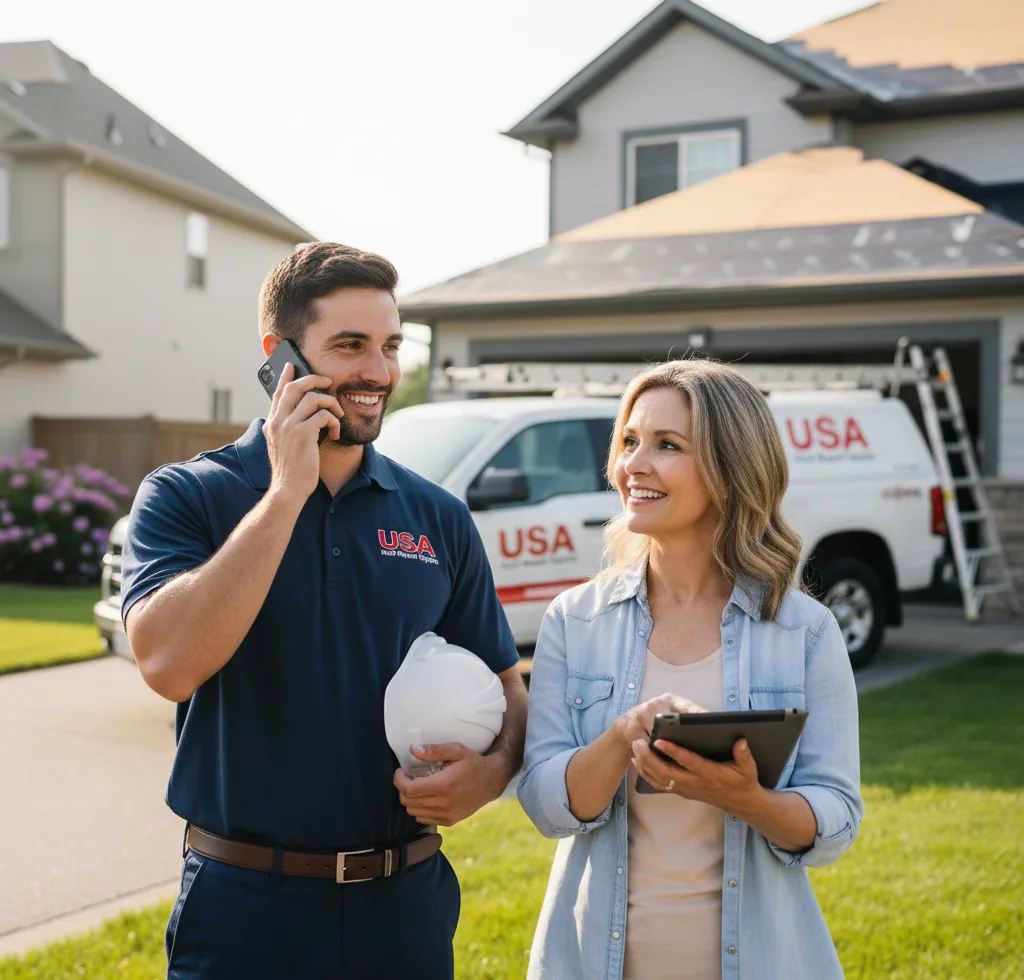 USA Roof Repair Experts customer support in Oak Run
